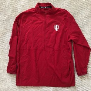 Indiana University Half Zip Windbreaker Jacket